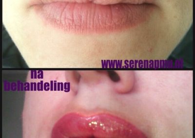 Permanente make-up lippen
